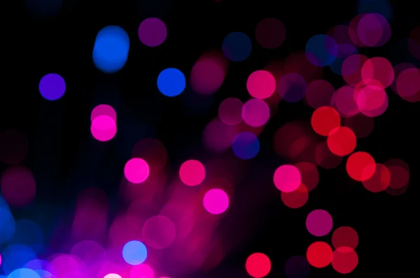 Festive lights and circles. Christmas background — Stockfoto