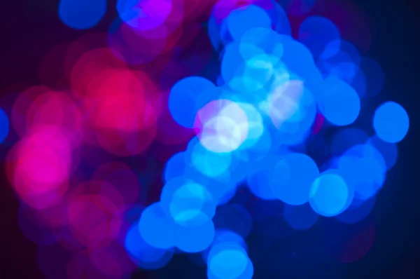 Festive lights and circles. Christmas background — Stockfoto