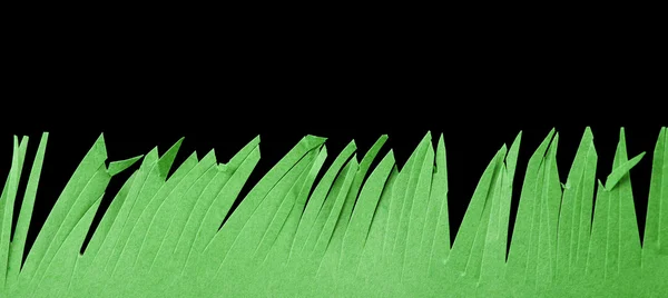 Grass made of paper — Stock Photo, Image