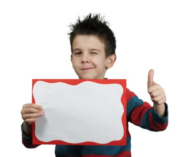 küçük boy gösteren iyi sembolü