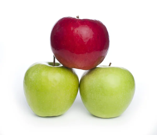 Red and green apples — Stock Photo, Image