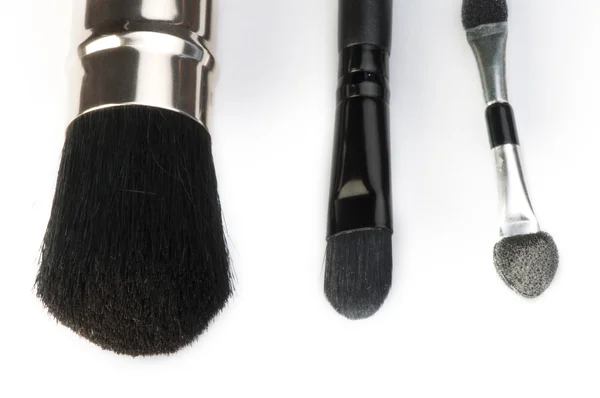 Borstels voor make-up — Stockfoto