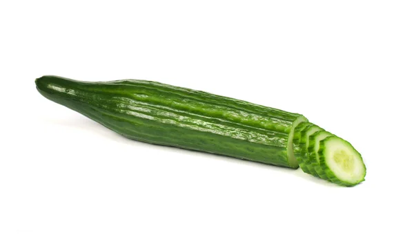 Sliced cucumber — Stock Photo, Image