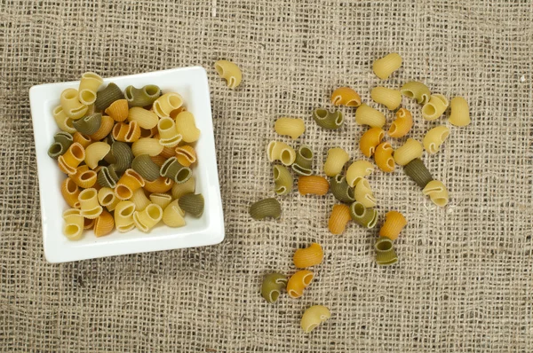 Multicolored pasta — Stock Photo, Image