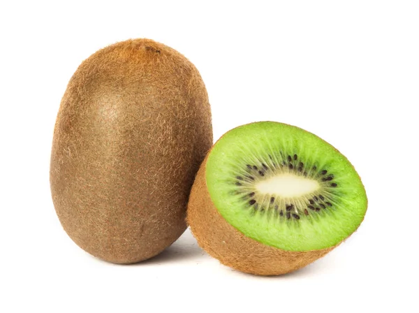 Kiwi fruta blanca aislada — Foto de Stock