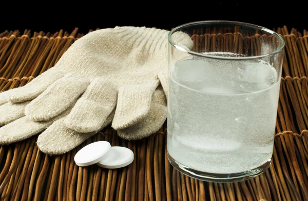 Aspirin yang dapat larut dalam air — Stok Foto