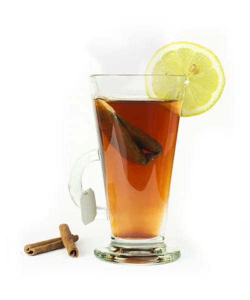 Cup of tea with teabag — Stock Photo, Image