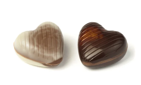 ハートの形のチョコレート — ストック写真