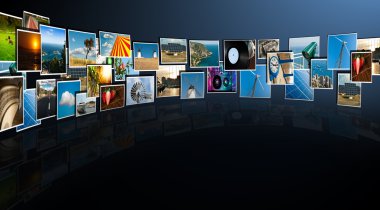 perspektif derin akarsu fotoğraf