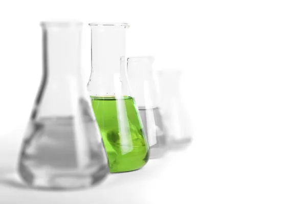 Laboratory glassware equipment — Stock Photo, Image