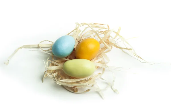 Small multicolored eggs — Stock Photo, Image