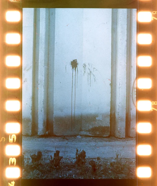 Fundo de parede de rua envelhecido — Fotografia de Stock