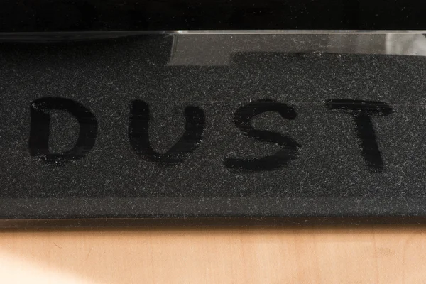 Dust on furniture — Stock Photo, Image