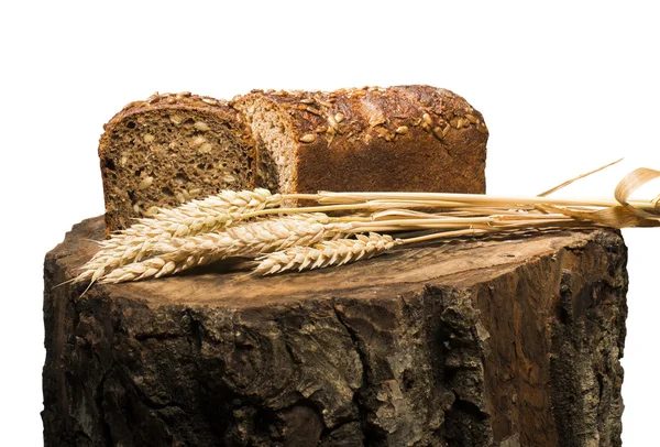 White isolated bread — Stock Photo, Image