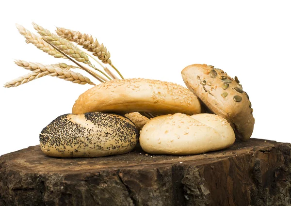 White isolated bread — Stock Fotó