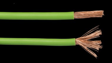 Açığa çıkmış kablolar ve kablolar