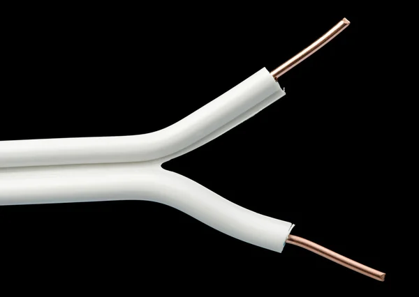 Blootgestelde kabels en kabels — Stockfoto