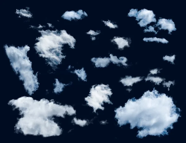 Vereinzelte Wolken — Stockfoto