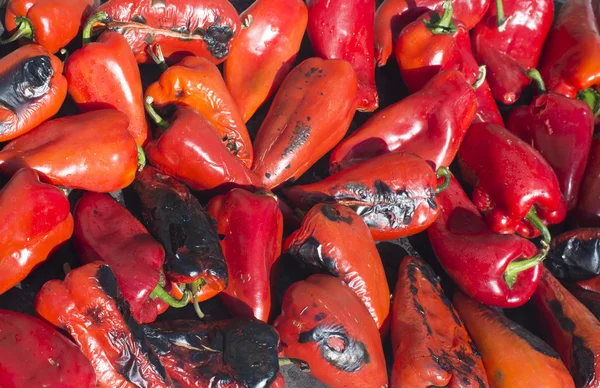 Pimientos rojos tostados — Foto de Stock