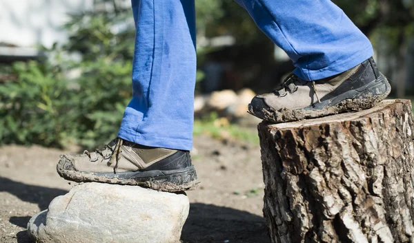 Scarpe da trekking — Foto Stock