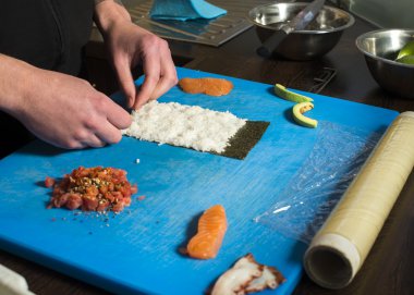 sushi Bar'da suşi
