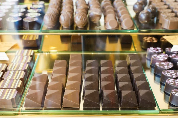 Chocolade winkel — Stockfoto