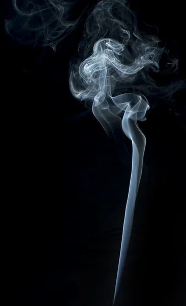 Smoke on black background. — Stock Photo, Image