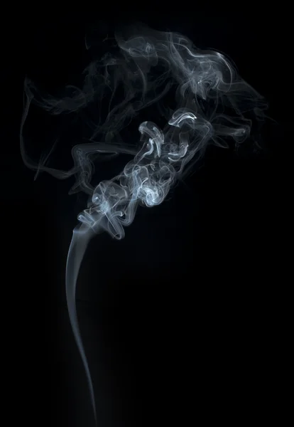 Smoke on black background. — Stock Photo, Image