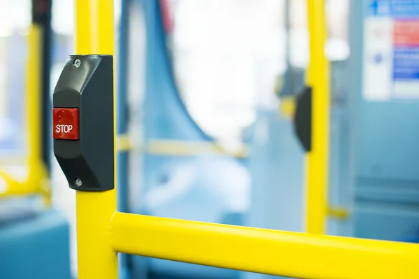 Autobus Interno ai trasporti pubblici — Foto Stock