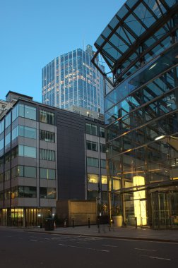 Londra şehir binaları