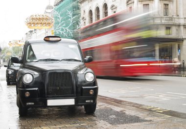 Londra'da taksi