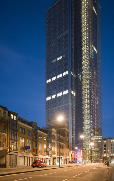 City of London in the night — Stock Photo, Image