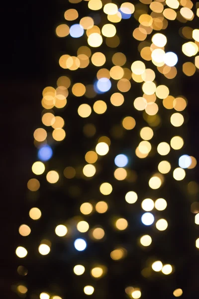 Christmas lights in shopping center — Stock Photo, Image
