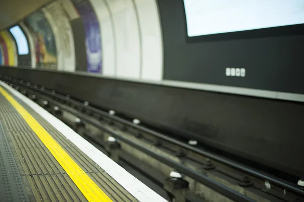 Underground i london — Stockfoto