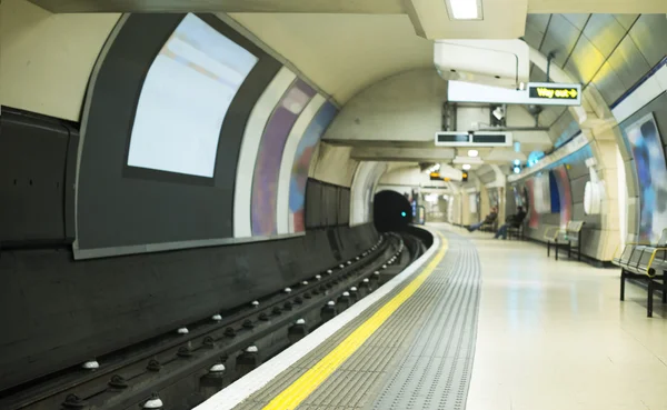 Underground i london — Stockfoto