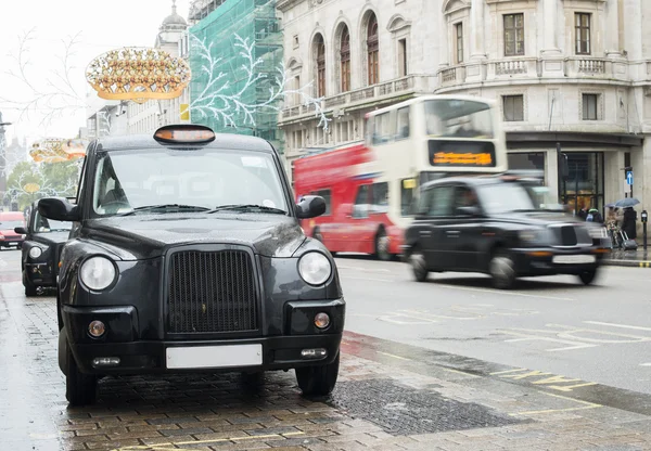 Taxi in London — Stockfoto