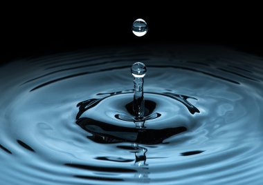 Karanlığın içinde Waterdrops