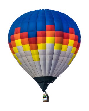 çok renkli balon beyaz izole