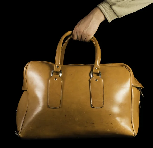 Old vintage luggage bag — Stock Photo, Image