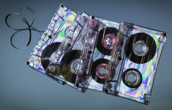 Винтажные кассеты — стоковое фото