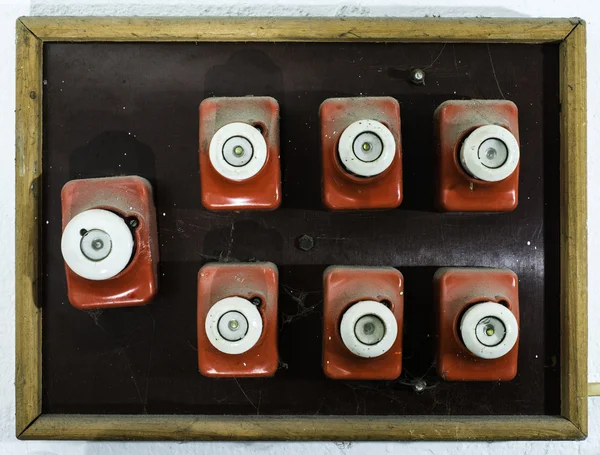 Fusibile elettrico vintage — Foto Stock
