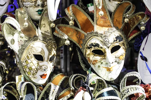 Máscaras de carnaval venecianas —  Fotos de Stock