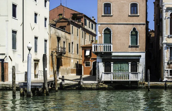 Древние здания Венеции — стоковое фото