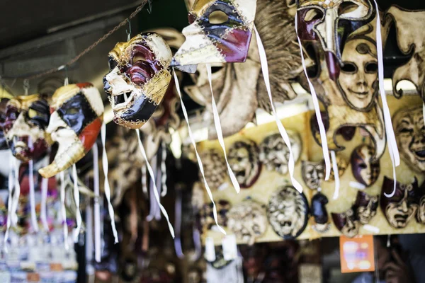 Máscaras de carnaval venecianas —  Fotos de Stock