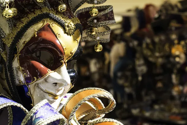 Máscaras de carnaval venezianas — Fotografia de Stock