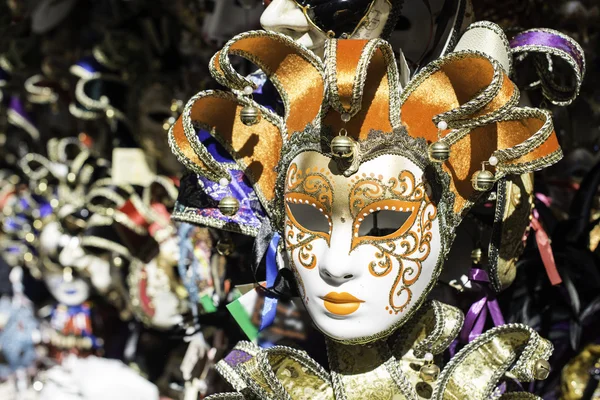 Máscaras de carnaval venezianas — Fotografia de Stock