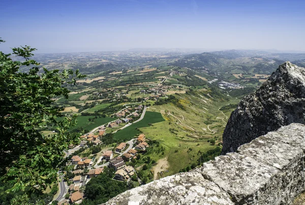San Marino yüksek görünüm — Stok fotoğraf