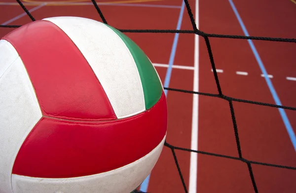 Pallavolo e rete — Foto Stock