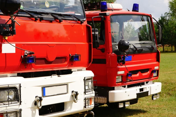 Camiones de bomberos — Foto de Stock