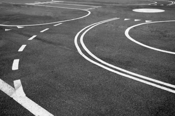 Las líneas de la autopista — Foto de Stock